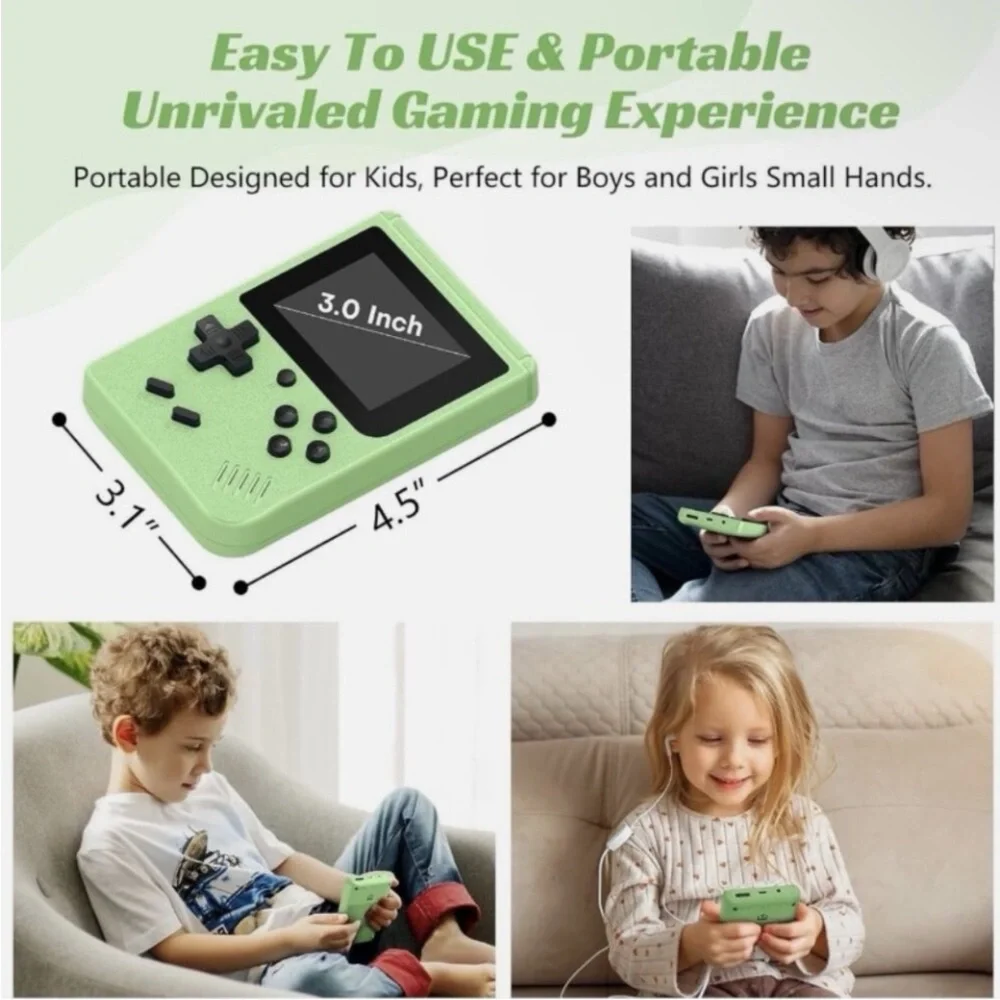 Handheld Console - new - classic games pre installed ready to play